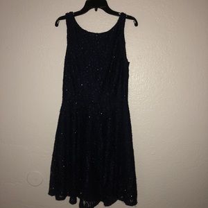 Navy blue formal dress